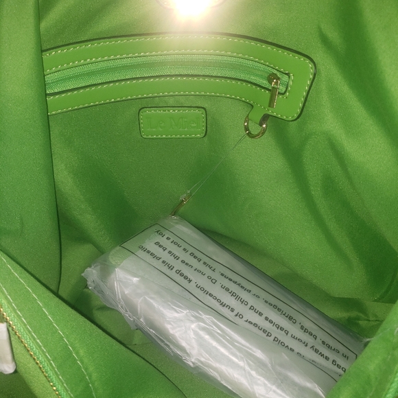 LE MIEL 2 FOR 1 VEGAN TOTE & WALLET SET NWT. - Picture 4 of 11